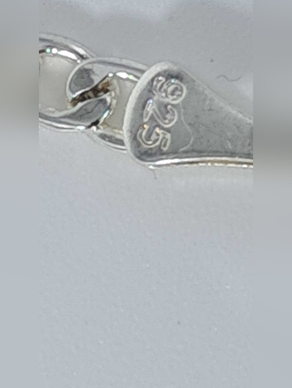 10" 925 Sterling Silver Anklet - Picture 5 of 5